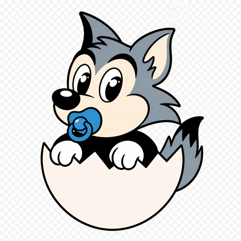 Lobito recém-nascido