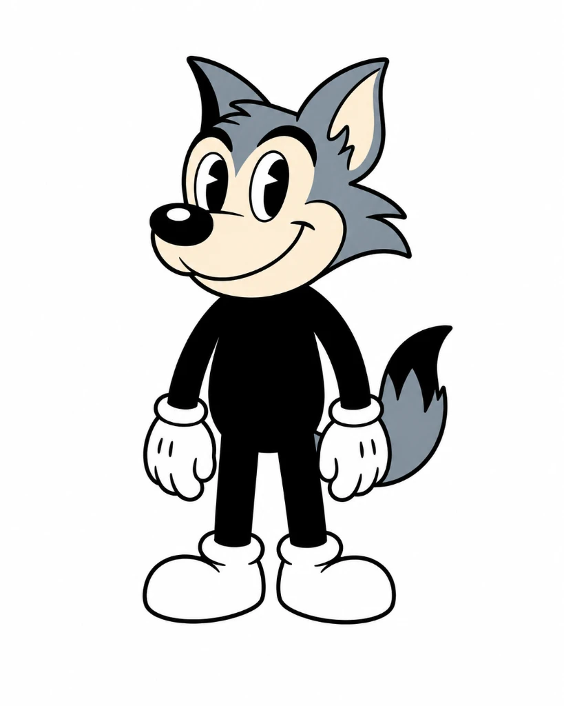 Lobito de perfil