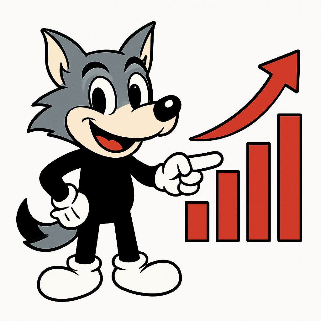 Lobito apontando a direção